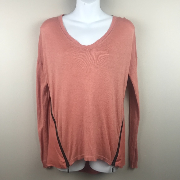 NWT Black Swan Long Sleeve Top with Side Zippers - Picture 1 of 6